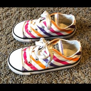 Girls size 10 All Star Converse shoes